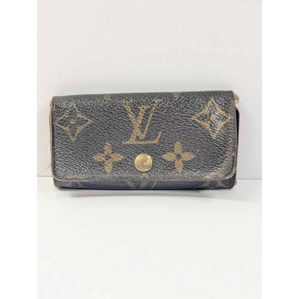 Louis Vuitton Monogram 4 Key Holder Multicles Case‎